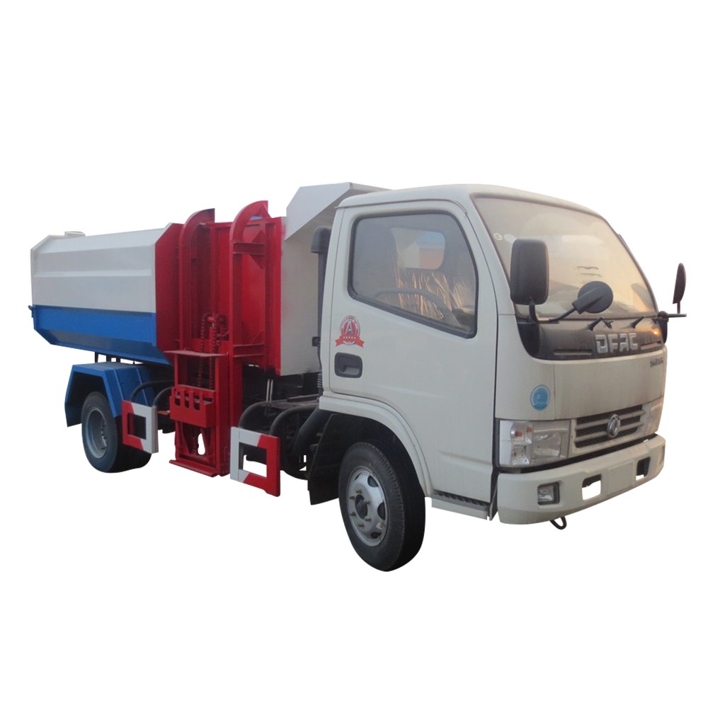 Xe tải chở rác 4 * 2 bên