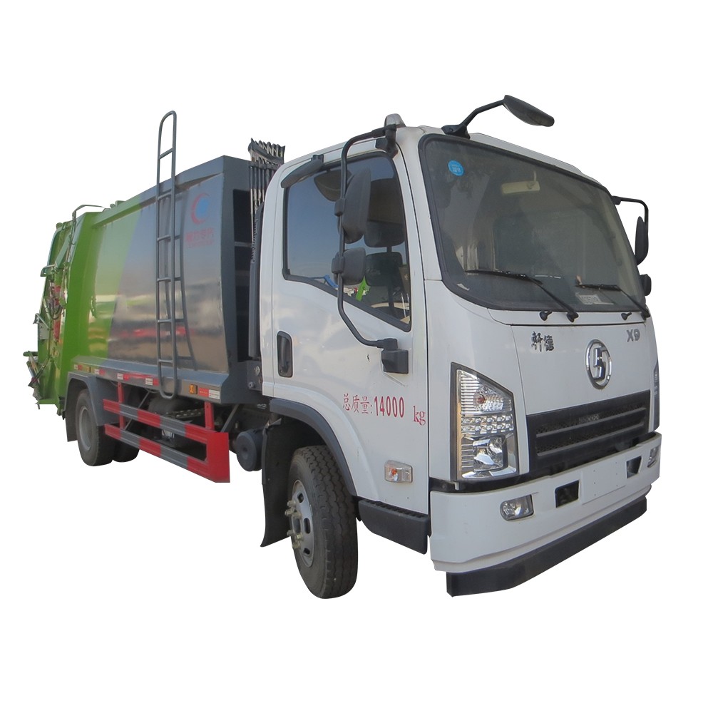 Lori Pemadat Sampah Shacman 10 Ton