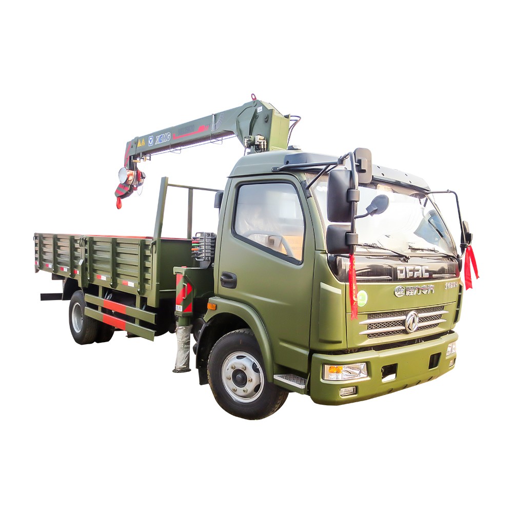 Cần cẩu 6 bánh Dongfeng với xe tải